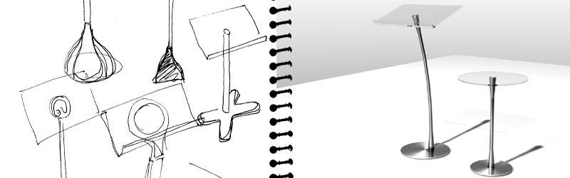 acrylic lectern